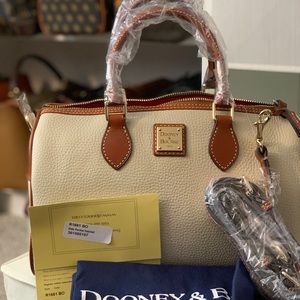BNWT Dooney and Bourke Side Pocket Satchel